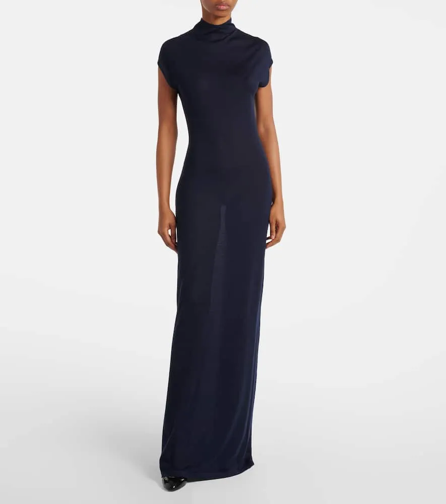 Alaia Cashmere maxi dress