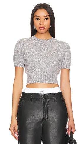 Alexander Wang Crew Neck Pullover in Grey