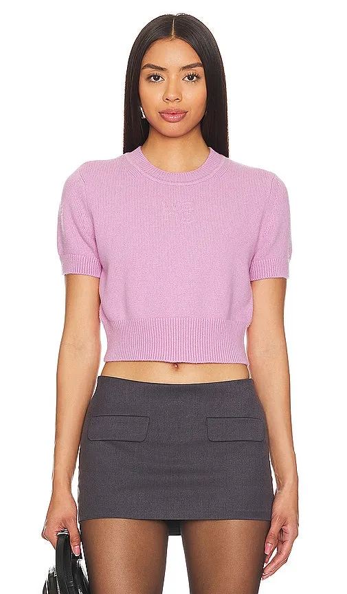 Alexander Wang Crew Neck Pullover in Pink