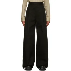 Bottega Veneta Black Heavy Twill Trousers
