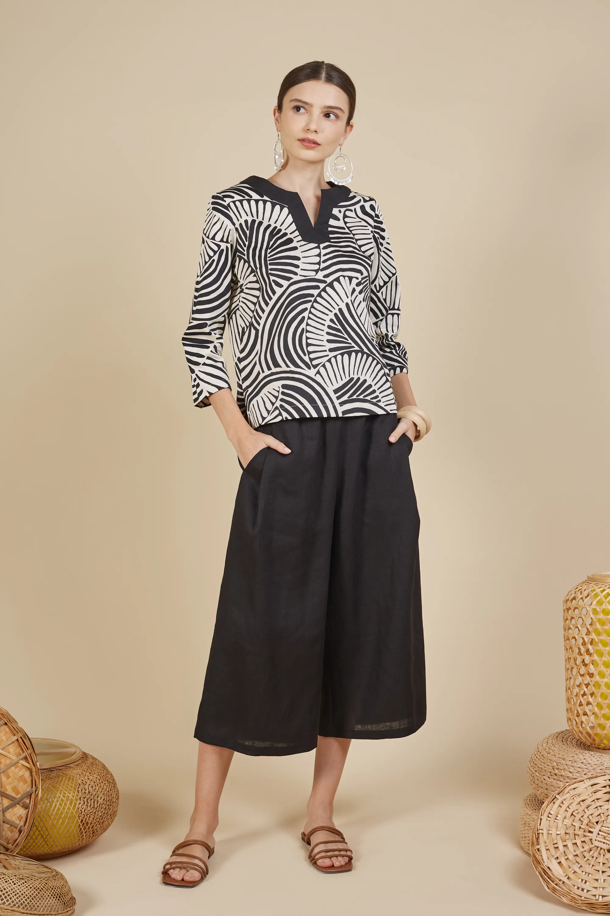 CLOE WIDE LEG TROUSERS