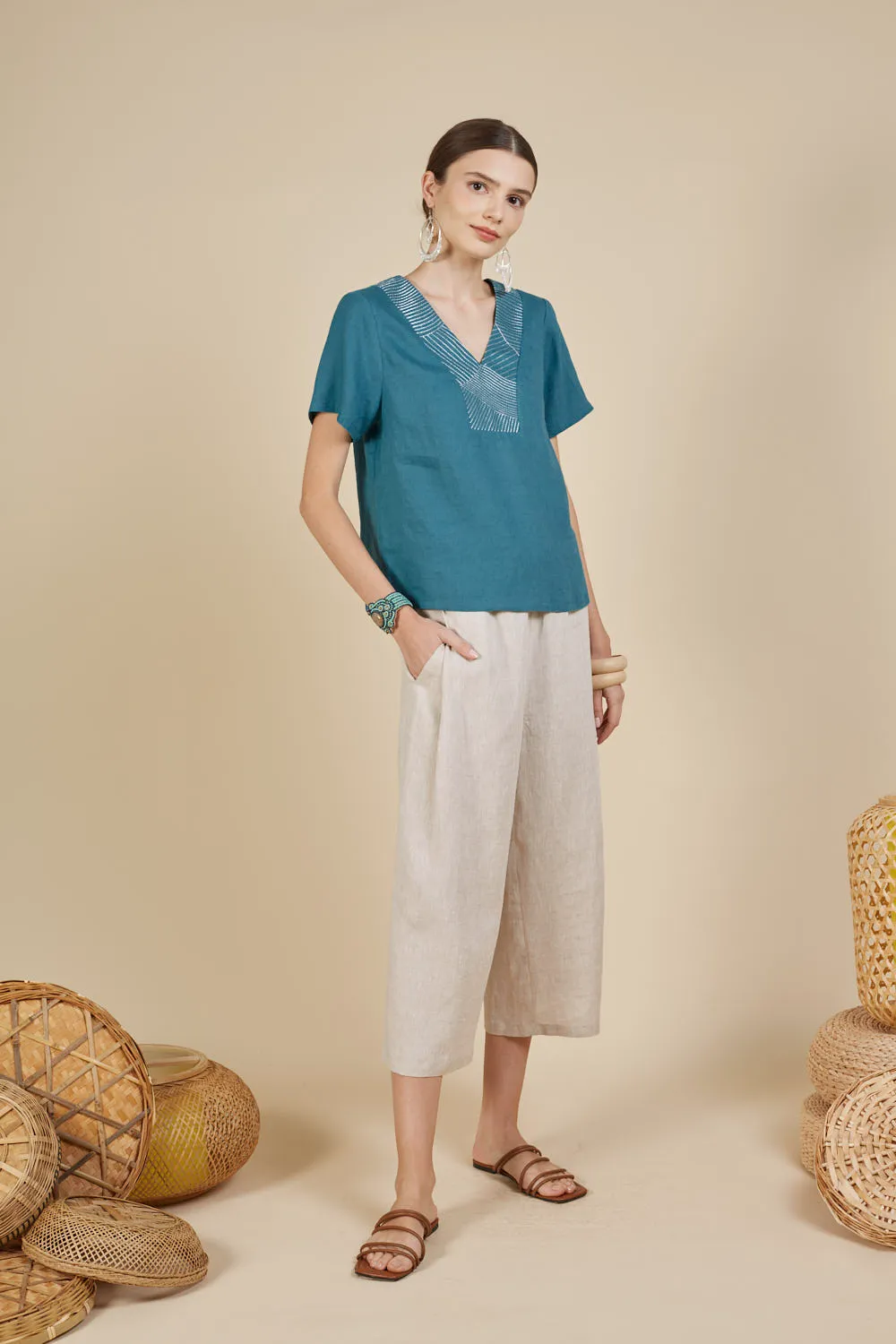CLOE WIDE LEG TROUSERS