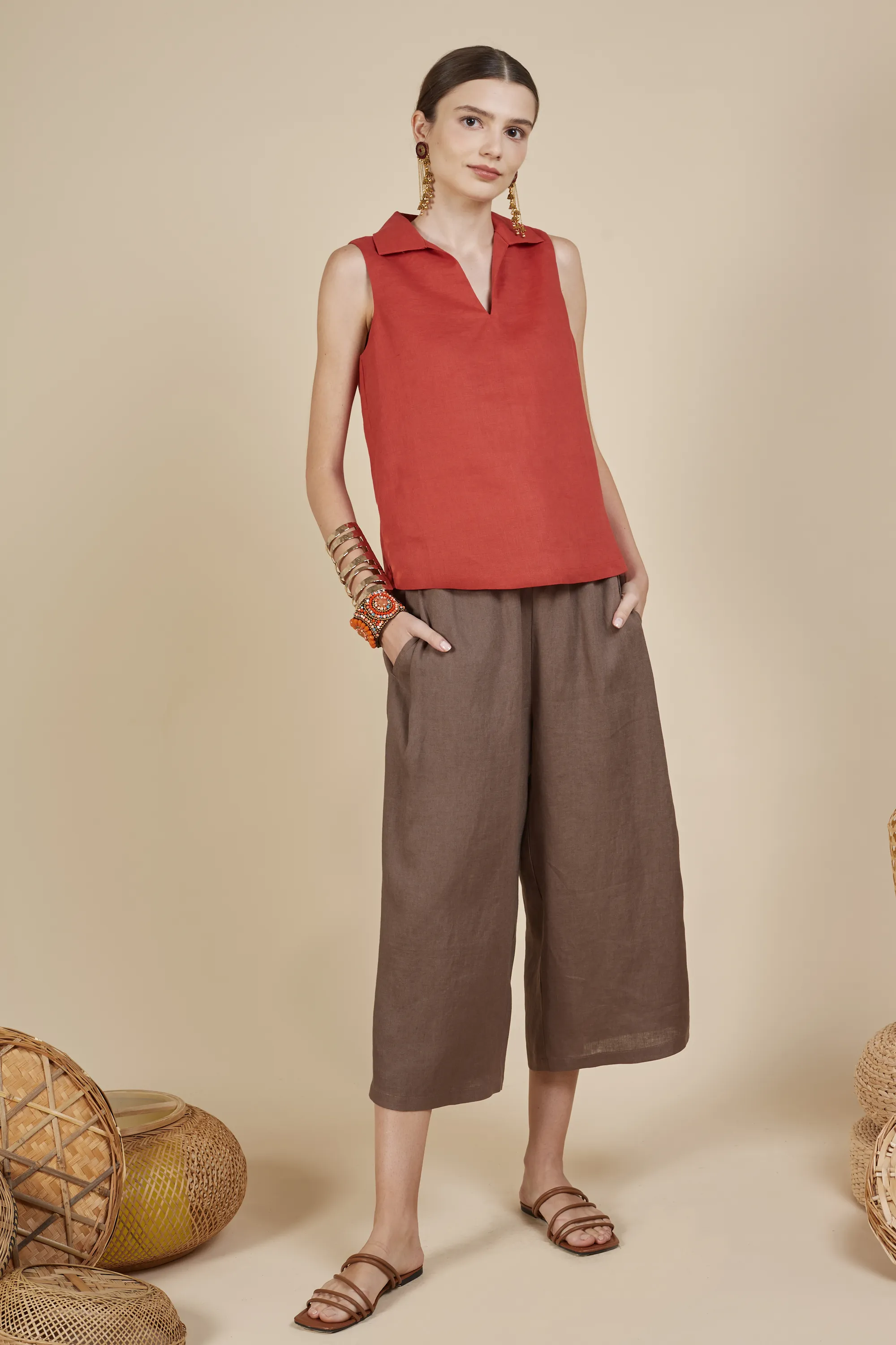 CLOE WIDE LEG TROUSERS