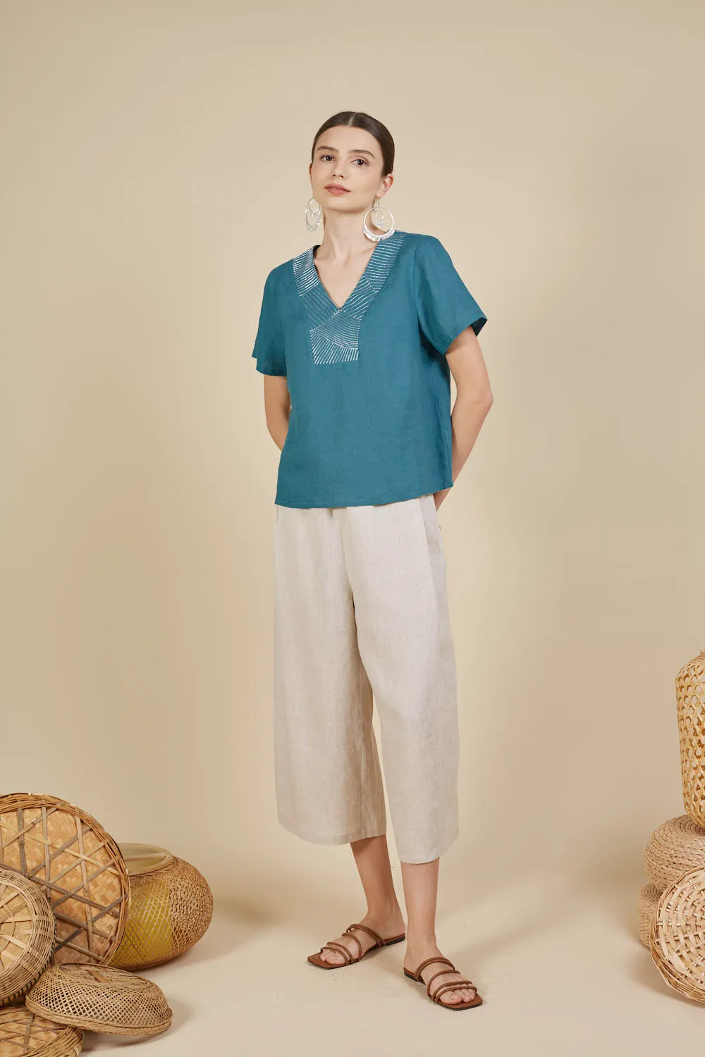 CLOE WIDE LEG TROUSERS