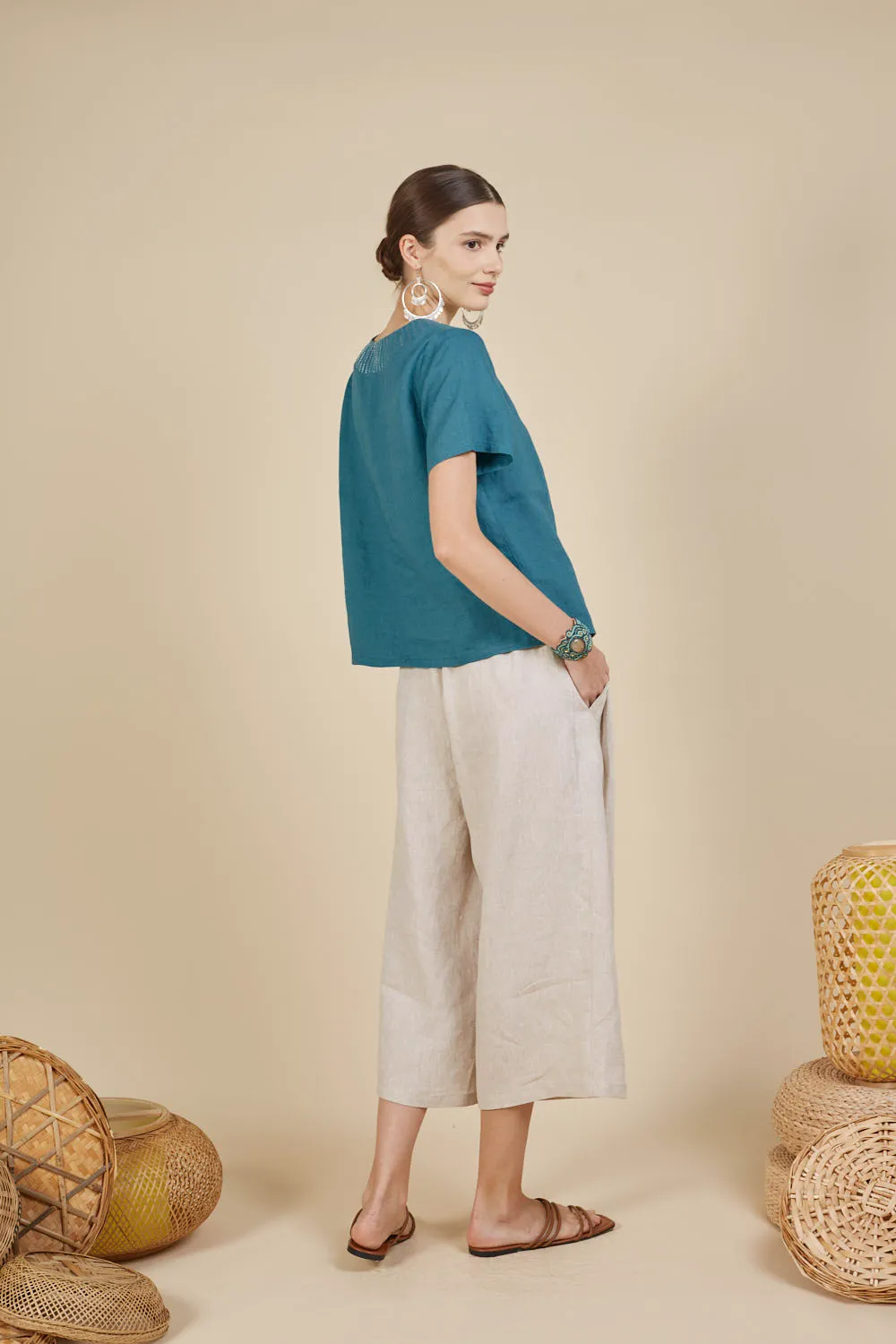 CLOE WIDE LEG TROUSERS