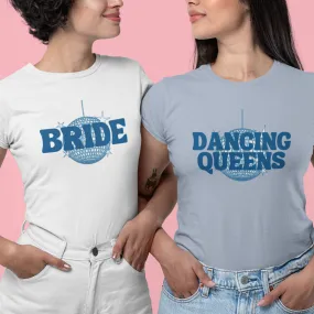 Disco Dancing Queens Bachelorette Tees
