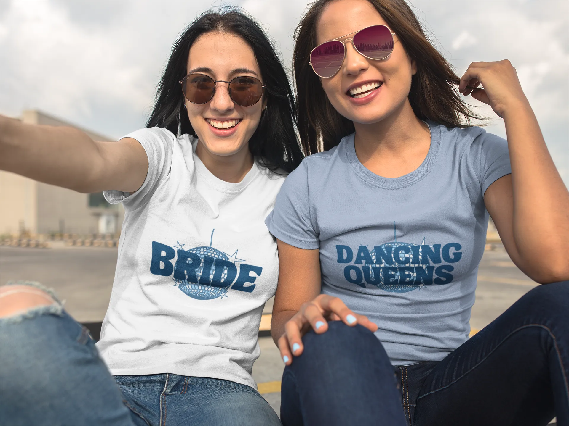 Disco Dancing Queens Bachelorette Tees