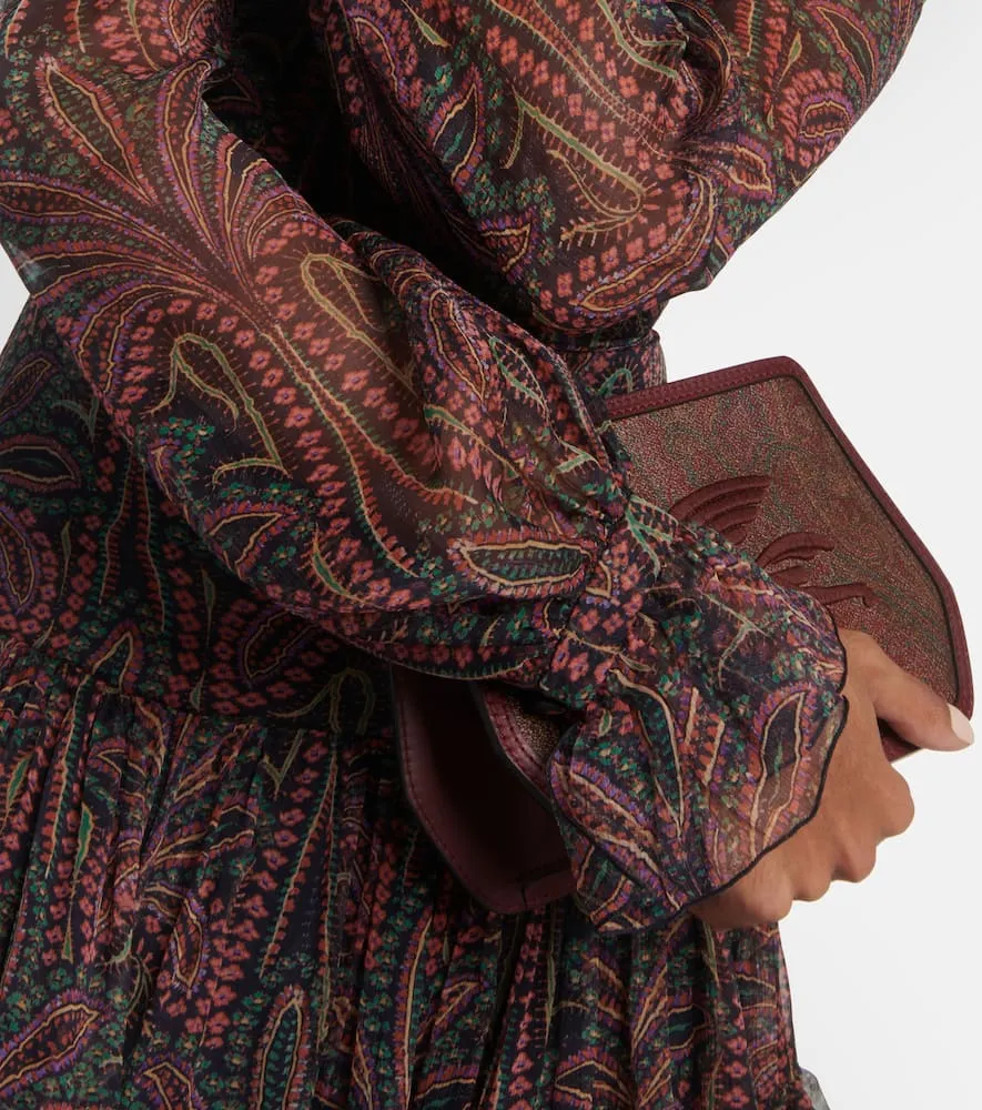 Etro Paisley silk gown