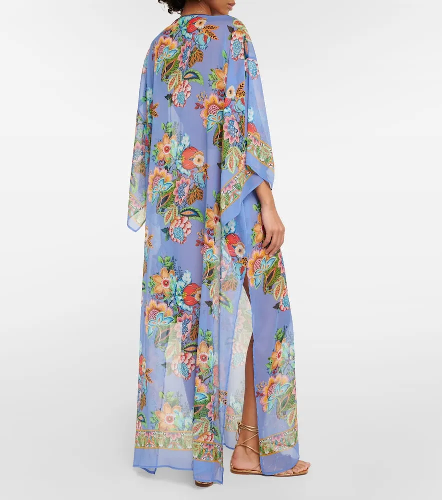Etro Printed beach cover-up