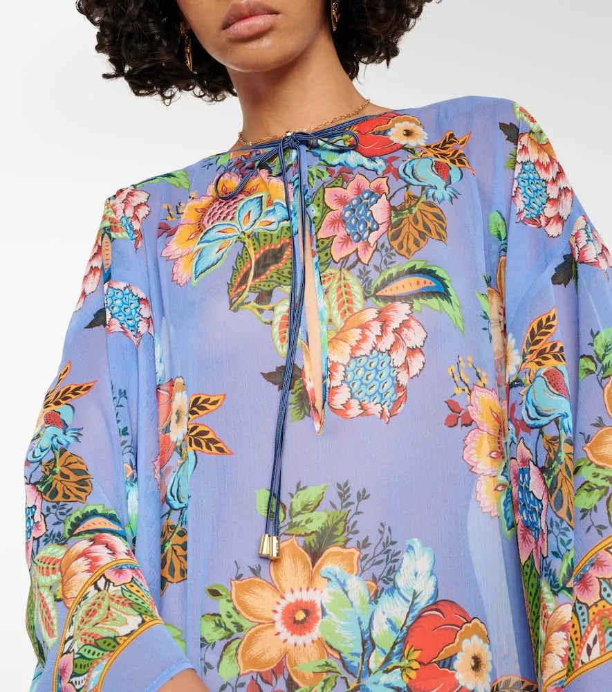 Etro Printed beach cover-up