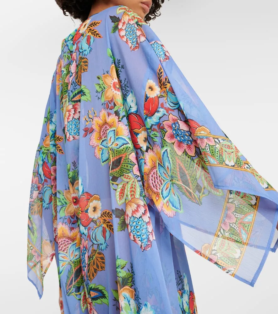 Etro Printed beach cover-up