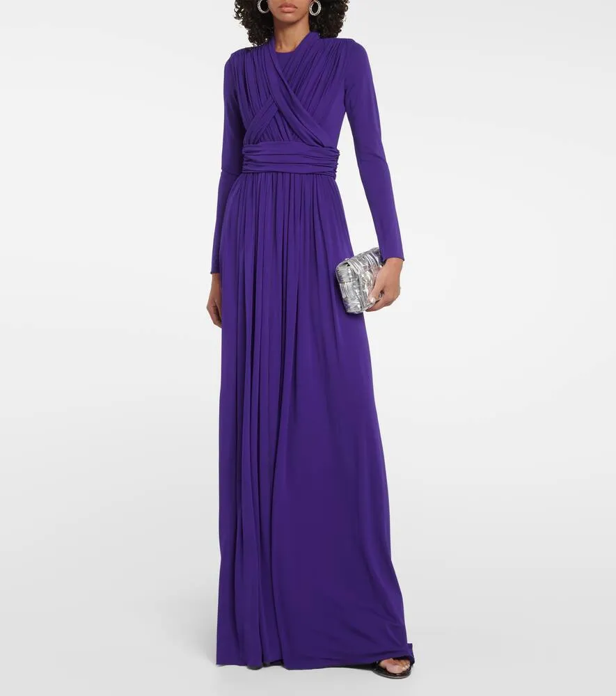 Giambattista Valli Draped jersey dress