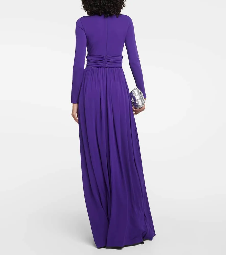 Giambattista Valli Draped jersey dress