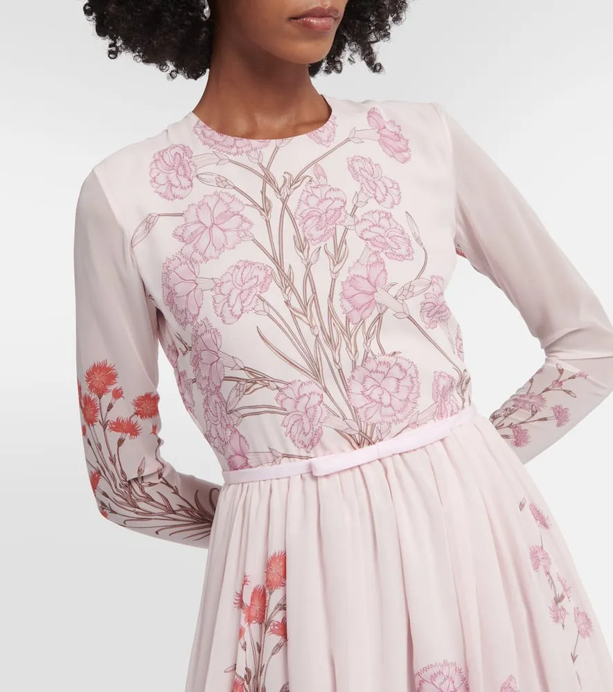 Giambattista Valli Floral silk georgette gown