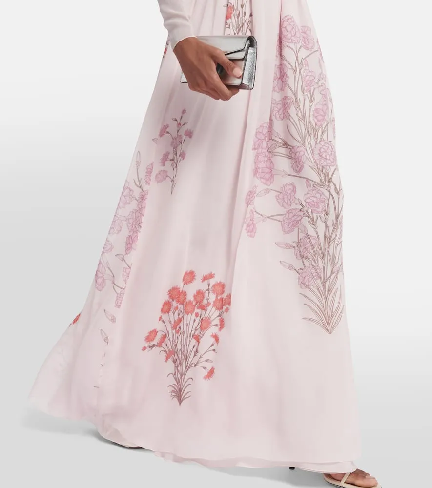 Giambattista Valli Floral silk georgette gown