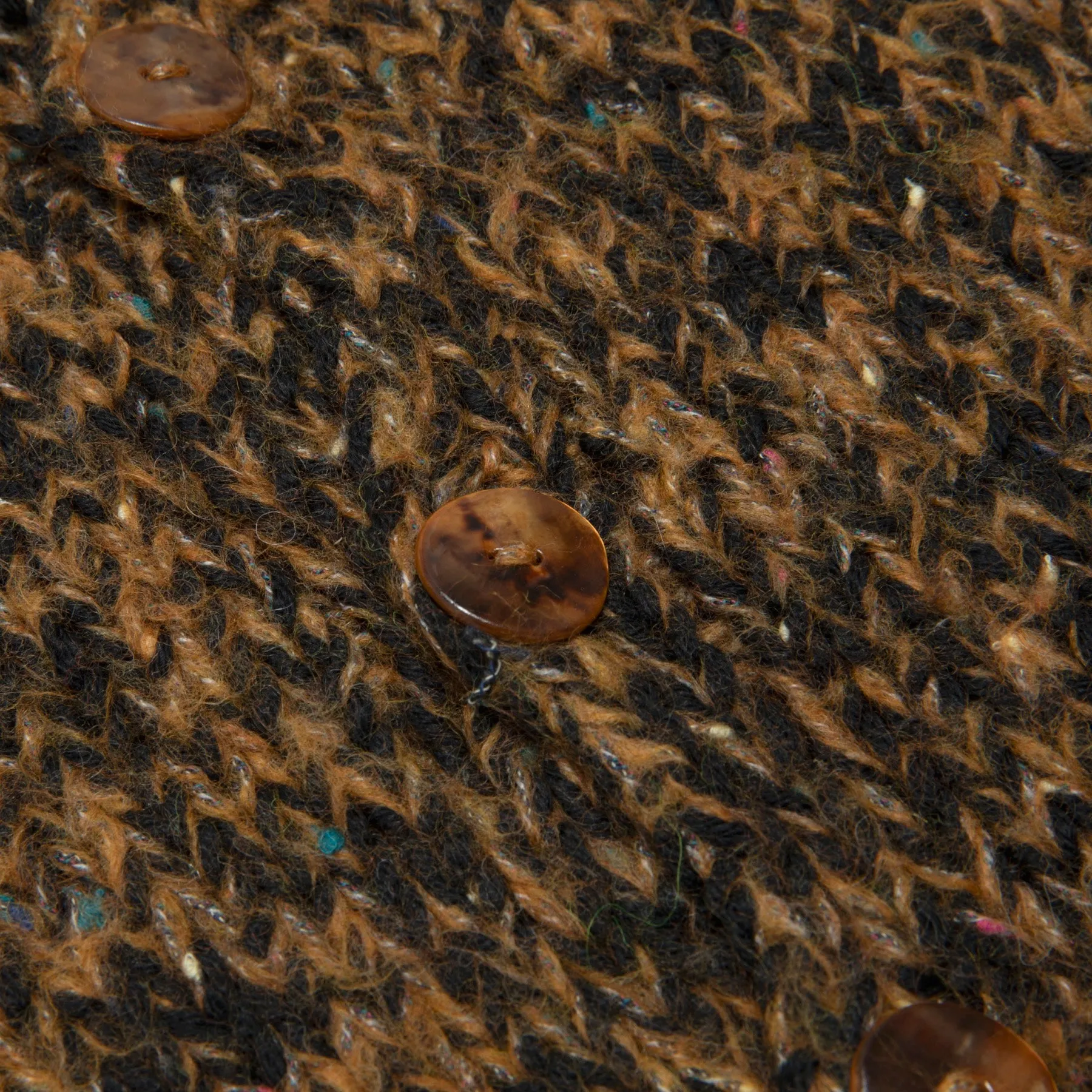 Handspun Two-Yarn Plied Heritage Stitch Cardigan