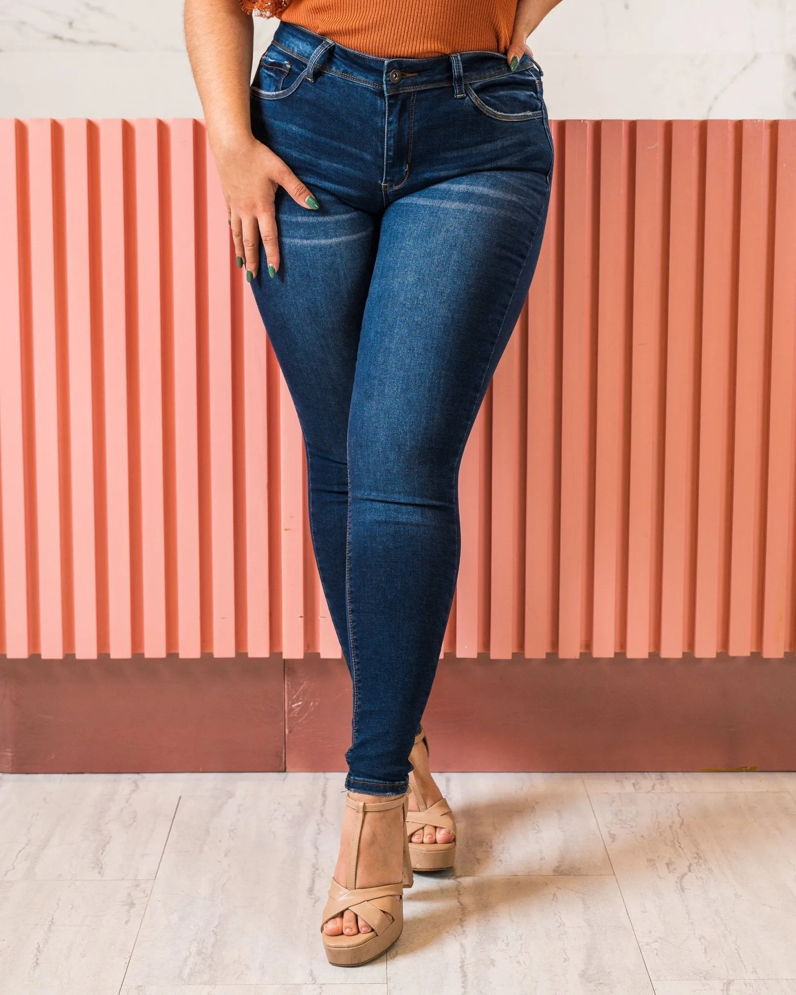 Jeans Tobillero Skinny Clsico