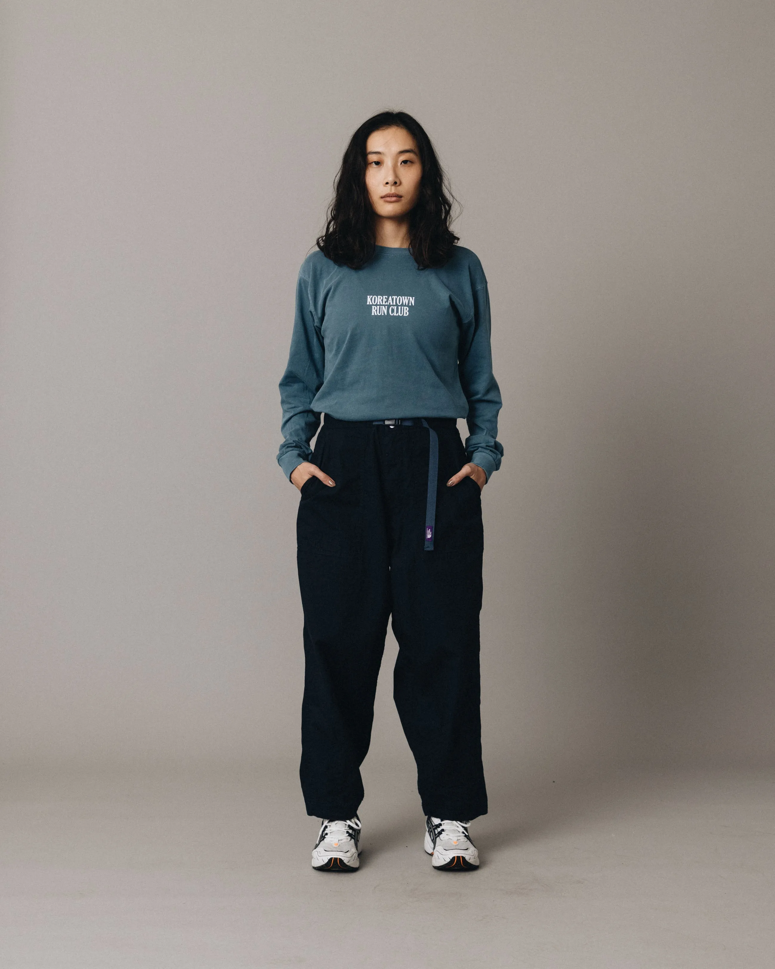 KRC LONG RUN OVERDYE LONG SLEEVE IN BLUE