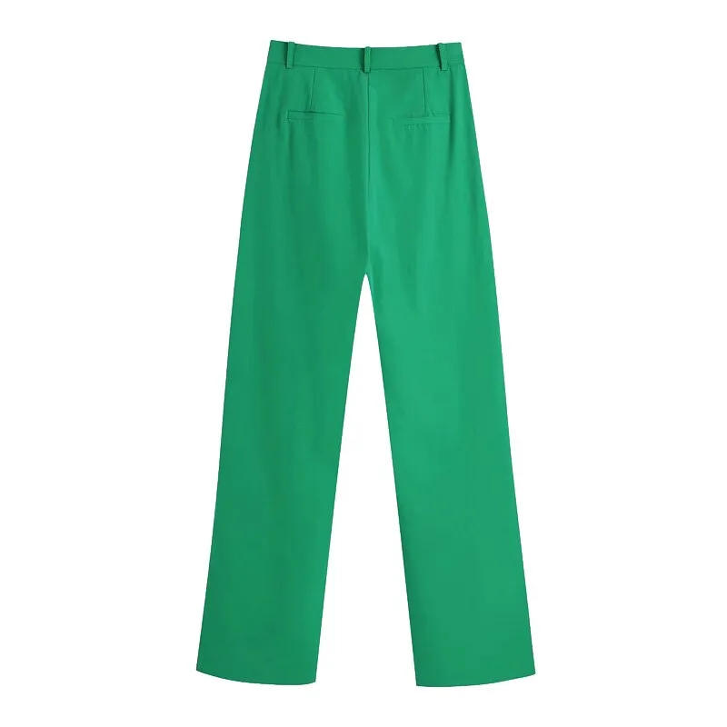MASCULINE WIDE-LEG TROUSERS