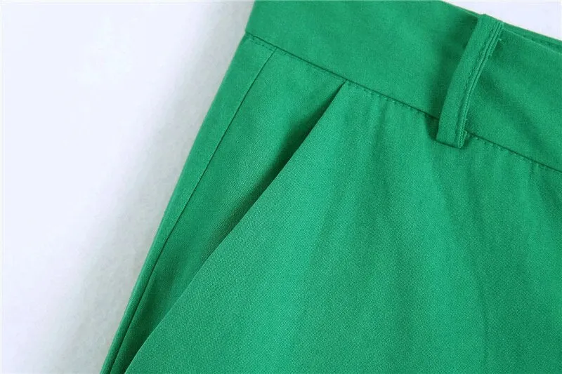 MASCULINE WIDE-LEG TROUSERS