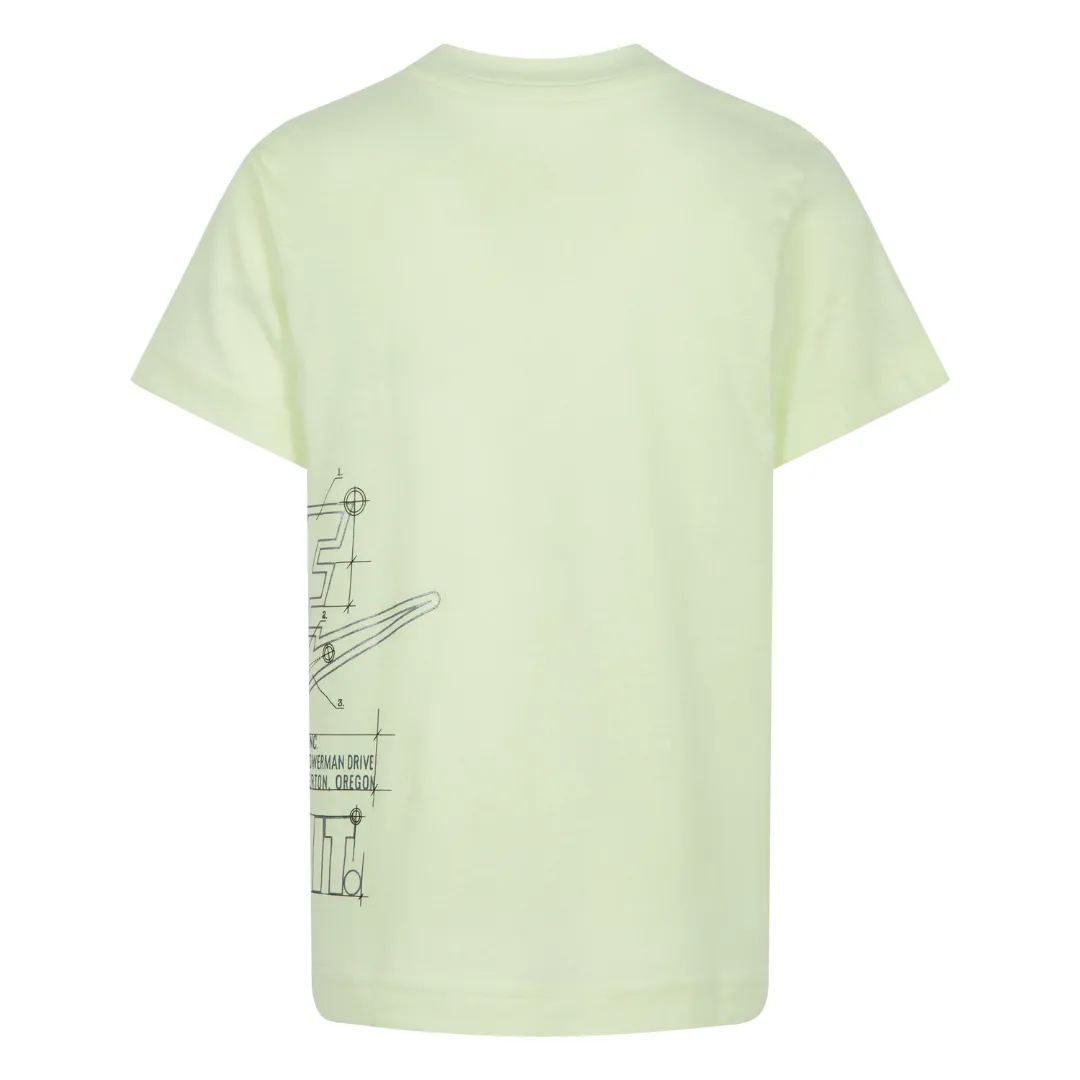 Nike Future Utility Short Sleeve Tee Lime Ice (Toddler)