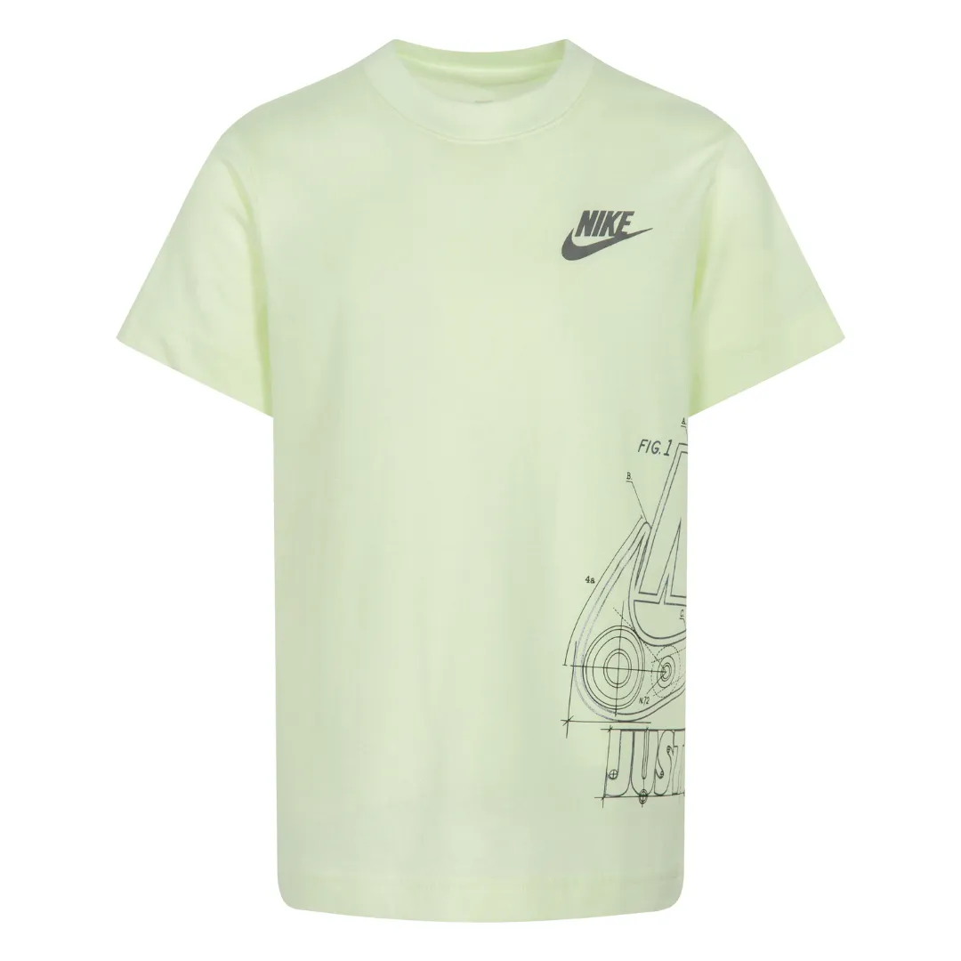 Nike Future Utility Short Sleeve Tee Lime Ice (Toddler)