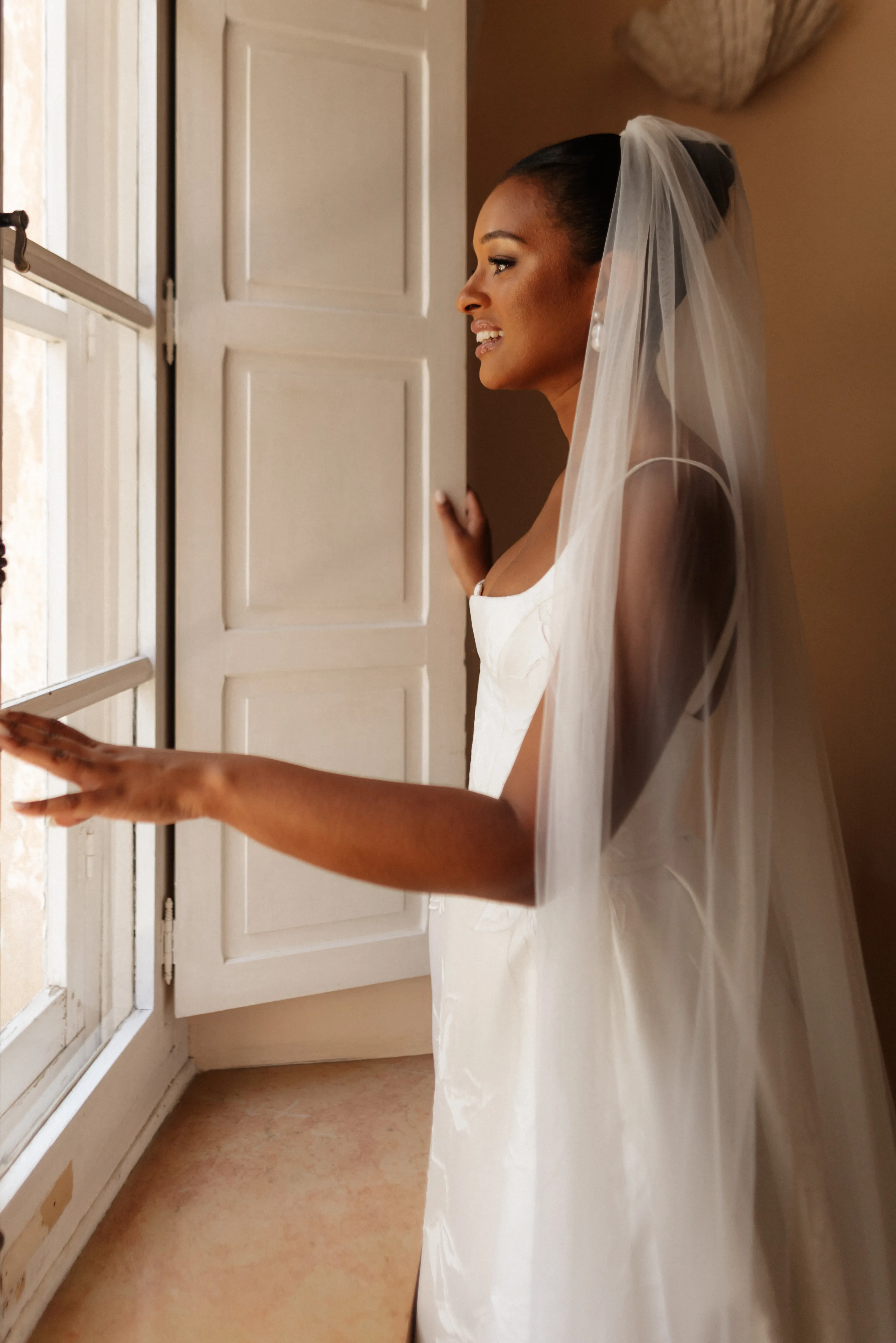 Plain Tulle Bridal Veil