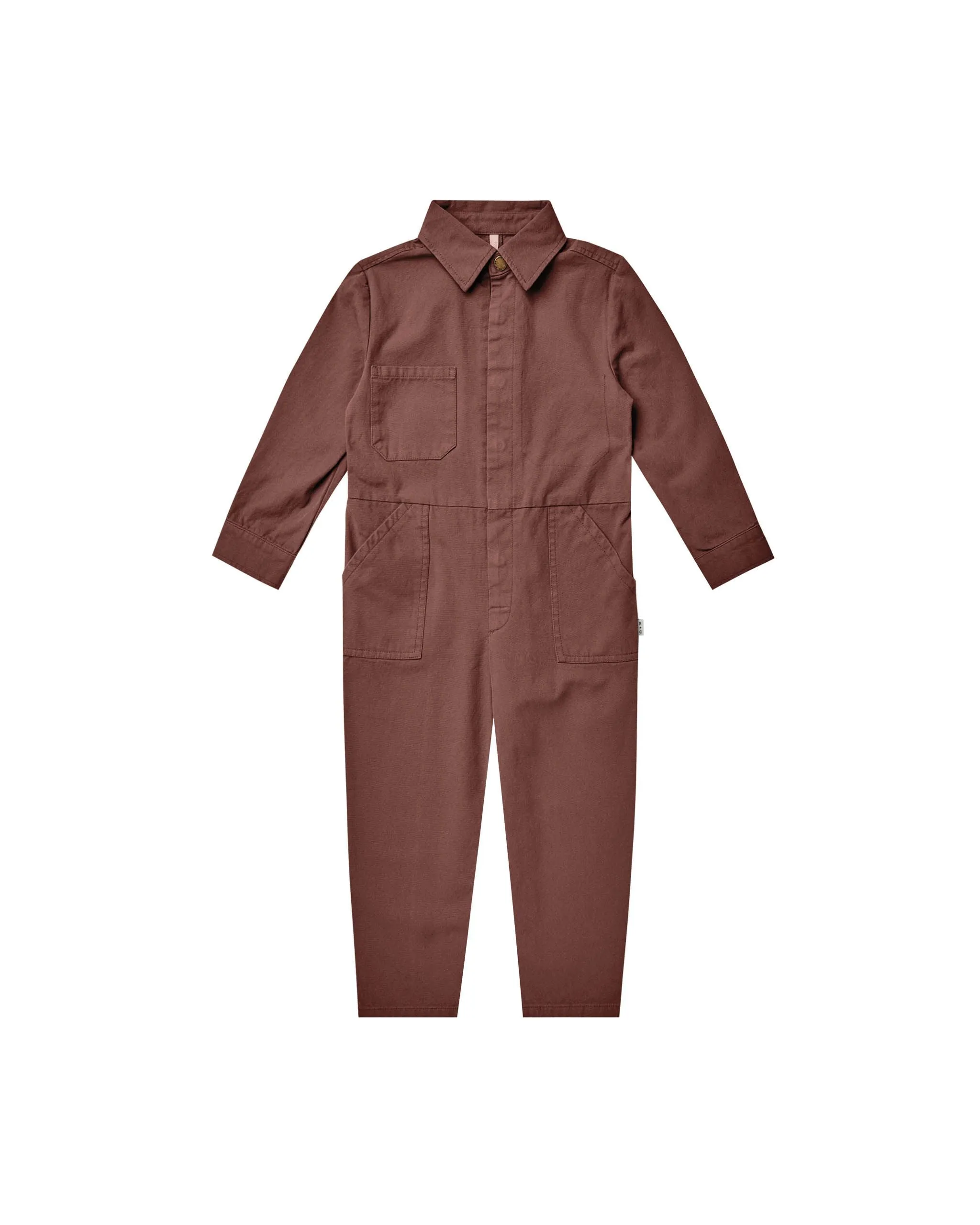 Rylee   Cru Snap Jumpsuit || Mahogany