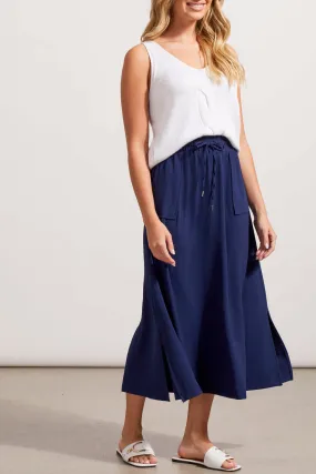 TR7645o Sweater Tank W/Cable Detail