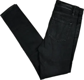 Victoria Beckham Jeans High Rise Skinny Black Jeans - Size 25"