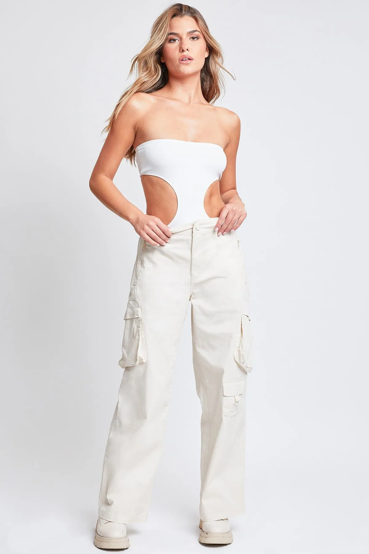 Womens High-Rise Relaxed All Day Cargo Pants